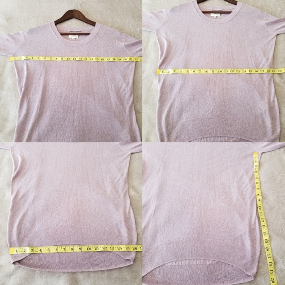 SOLD 🤯WILFRED Aritzia Balzac Lilac Sweater XS - Picture 9 of 11